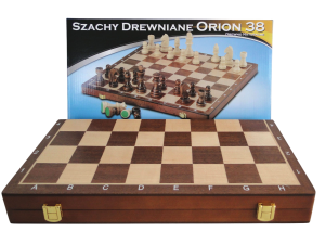 Zestaw młodzieżowy - szachy Orion + zegar HQT101
