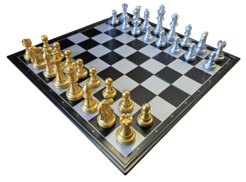 Szachy magnetyczne  z tworzywa 4812A