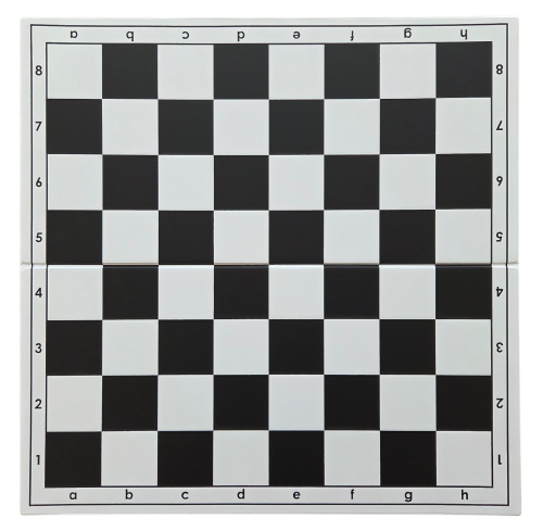 Szachownica winylowa składana nr 4/5 - czarna DMP02 