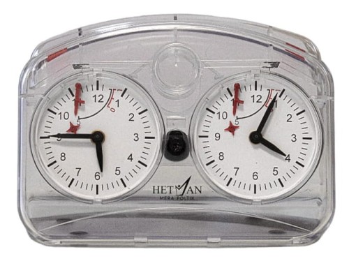 Zegar HETMAN - kolor przeźroczysty